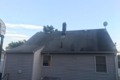 Before- WOW! The roof is so old it is 2 different colors