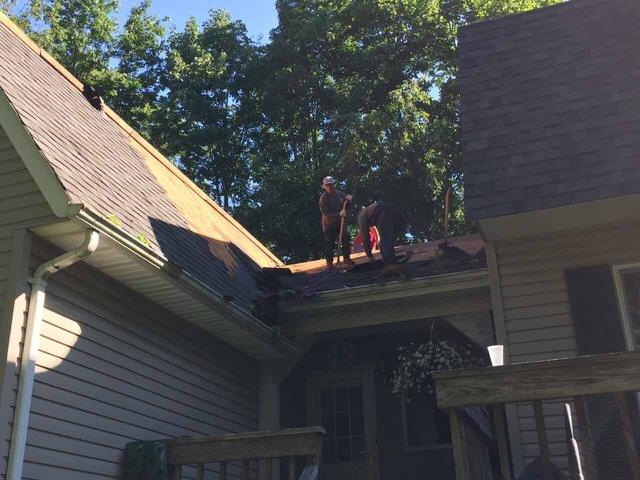 Removing Old Roofing